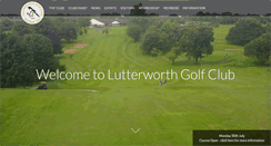 Desktop Screenshot of lutterworthgc.co.uk